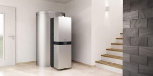 Moderner Brennwertkessel